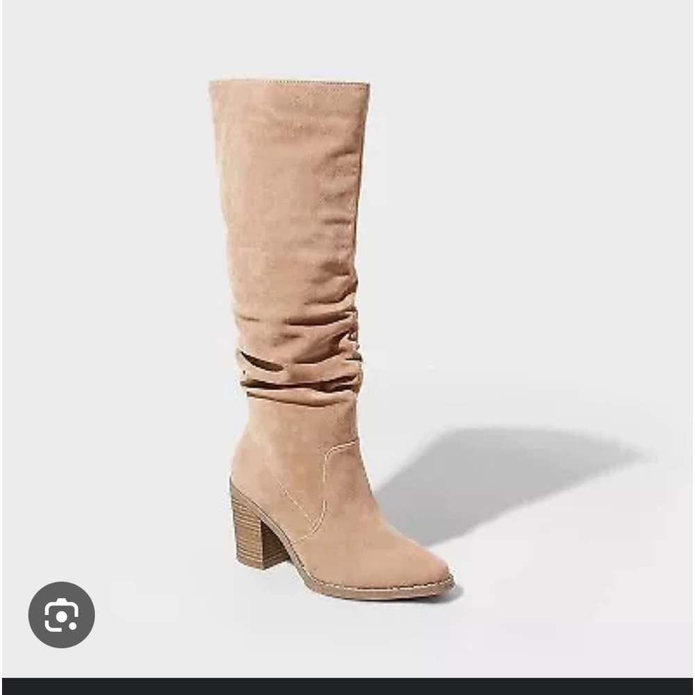 Taupe Suede Boots